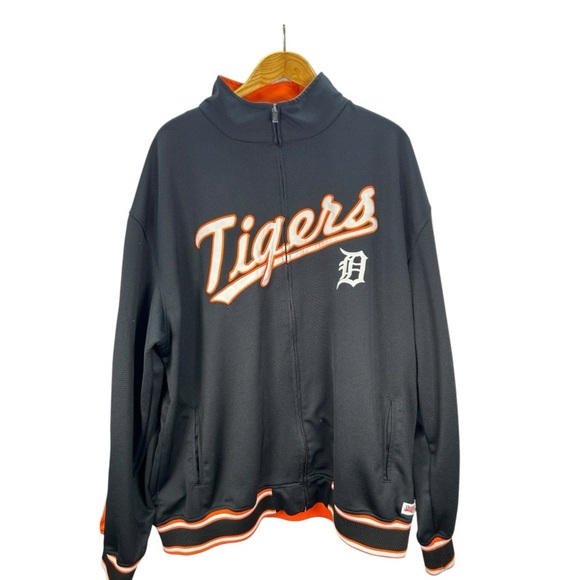STITCHES Detroit Tigers Jacket Men’s 2XL | Black & Orange| Varsity Vibes - Picture 1 of 11